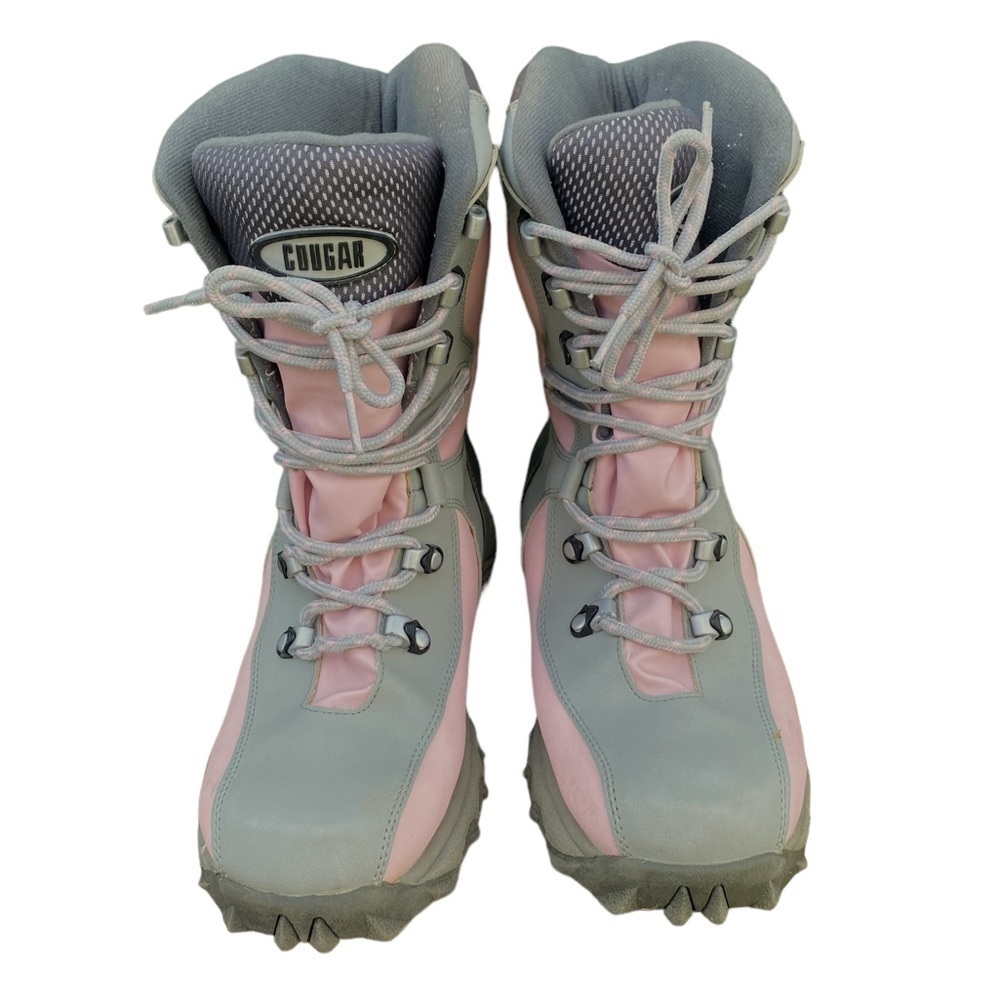 Cougar Snicker G Winter  Boots Women 9 PinklGray